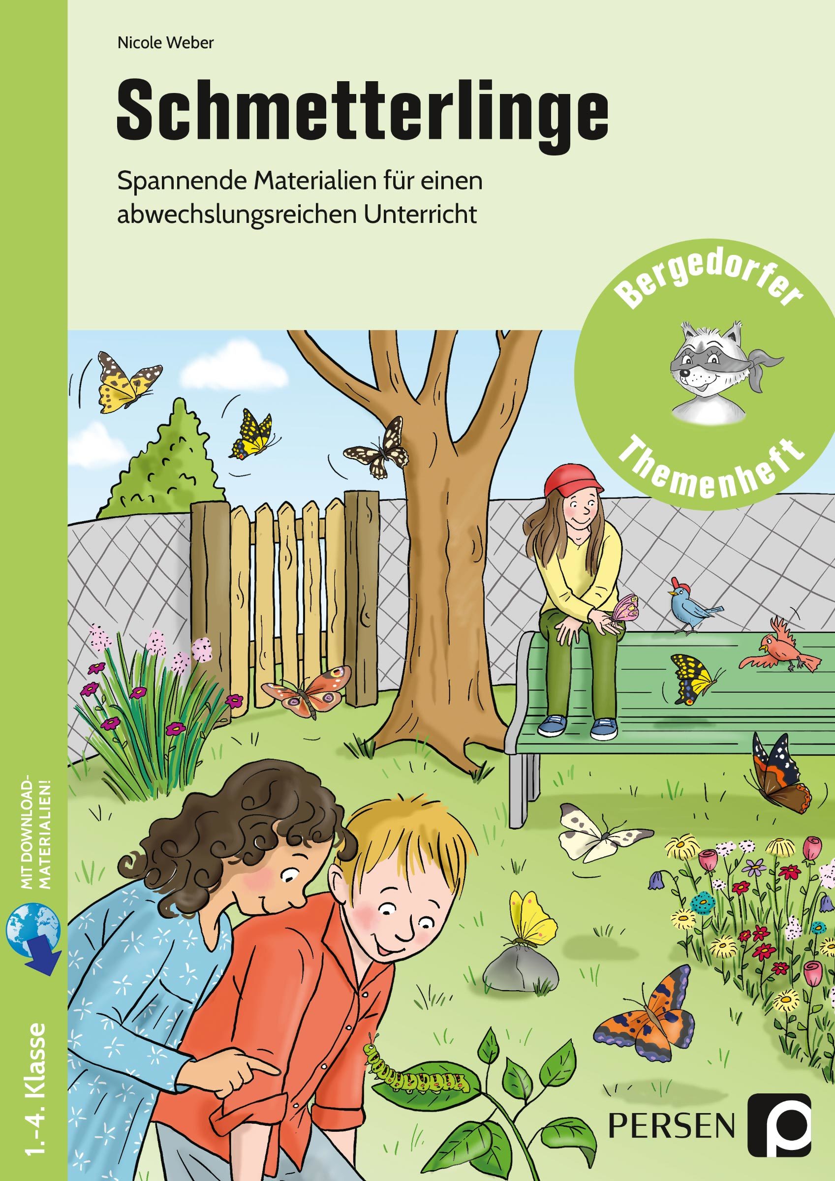 Schmetterlinge, Buch, 1. bis 4. Klasse