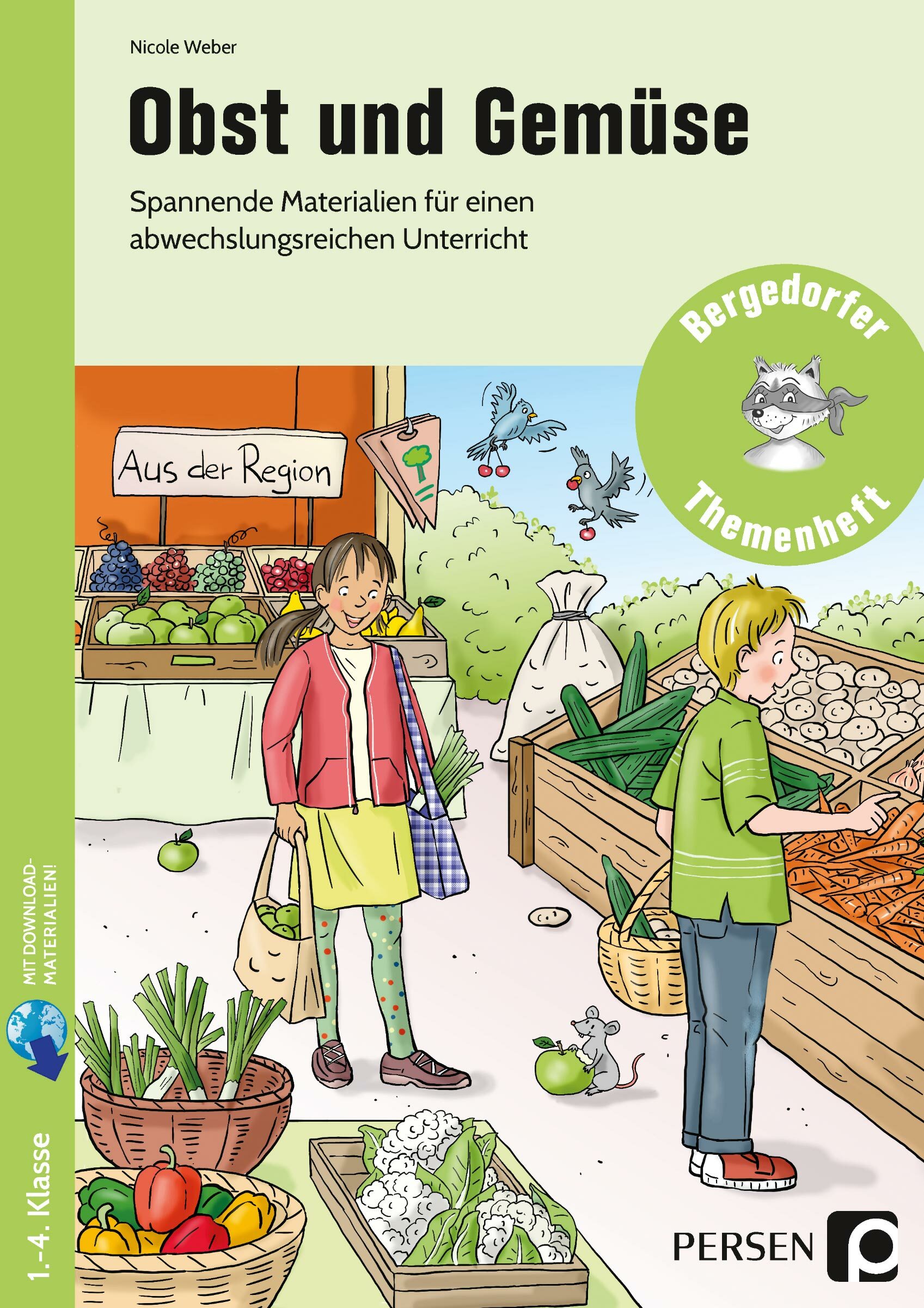 Obst und Gemüse, Buch, Klasse 1-4