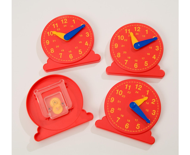 Großes Klassen-Set Uhren, 5-9 Jahre