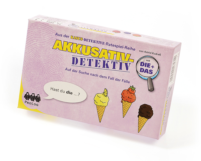 Akkusativ-Detektiv mit DIE + DAS, Grammatikspiel, ab 5 Jahre