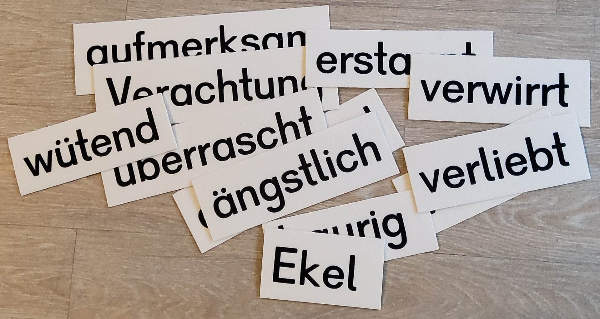 Emotionsbegriffset - Teppichset