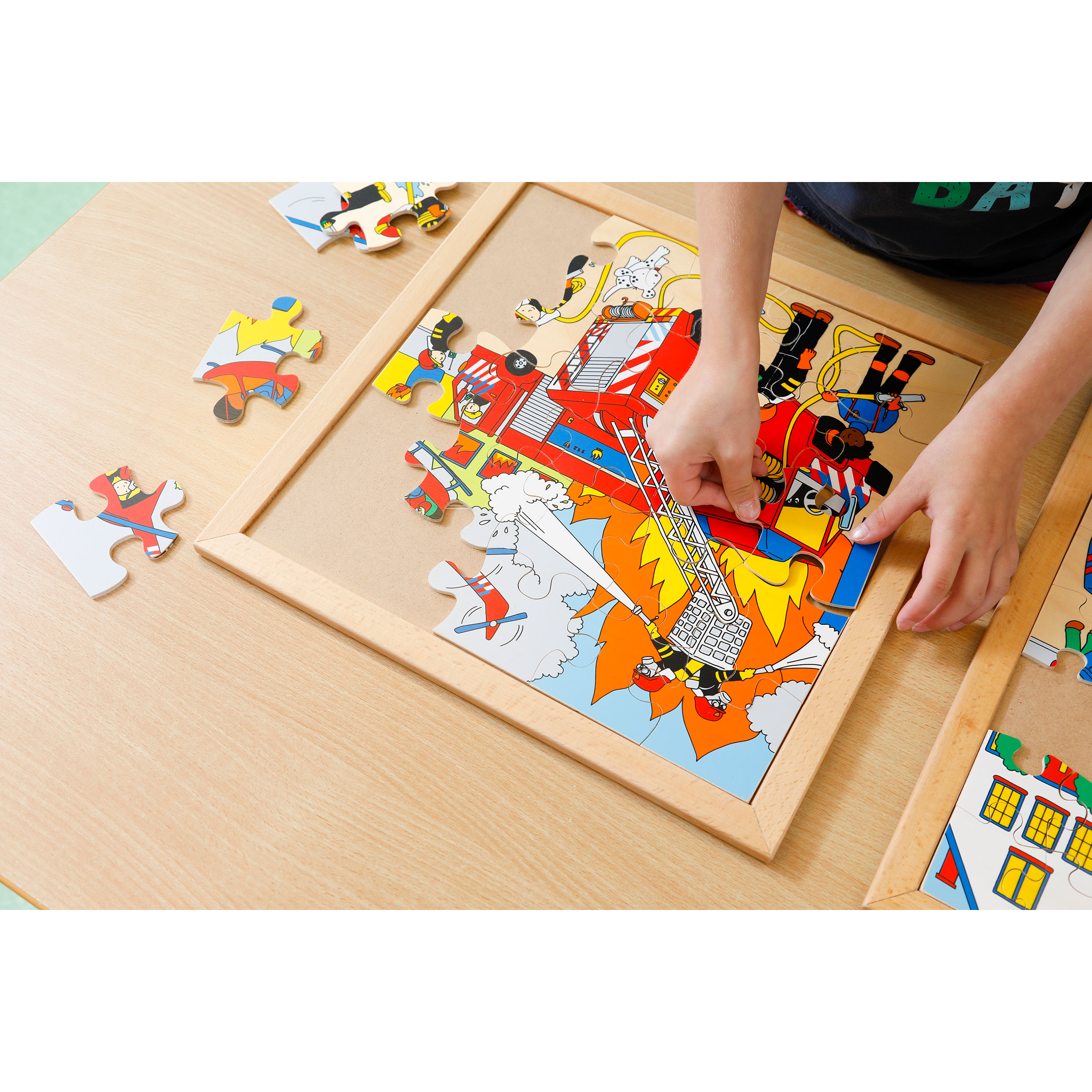 Thema-Puzzle Feuerwehr, 25 Teile, ab 4 Jahre