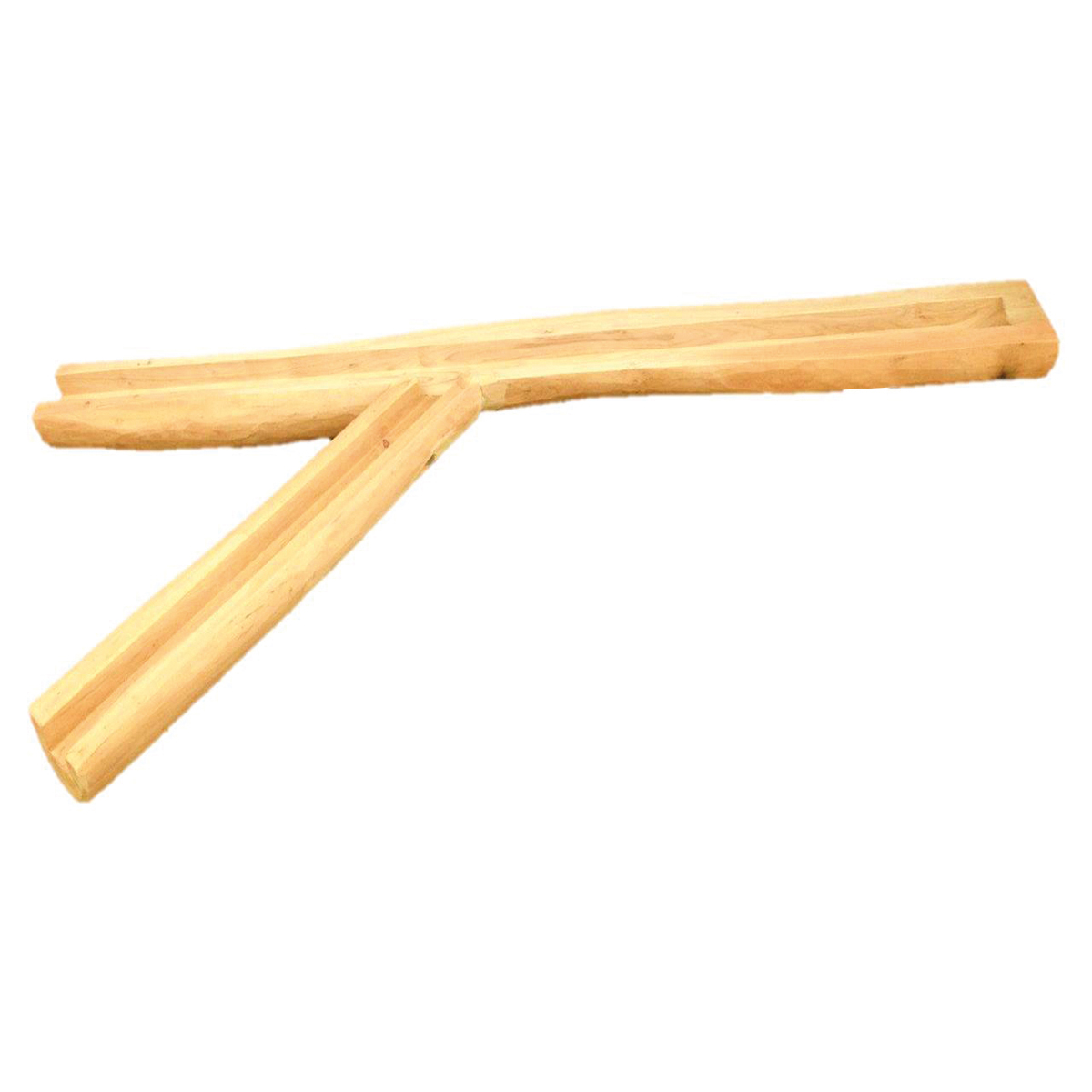 Rinnen Abzweig, 200 x 60 cm, Rundholz Ø 12 bis 17 cm
