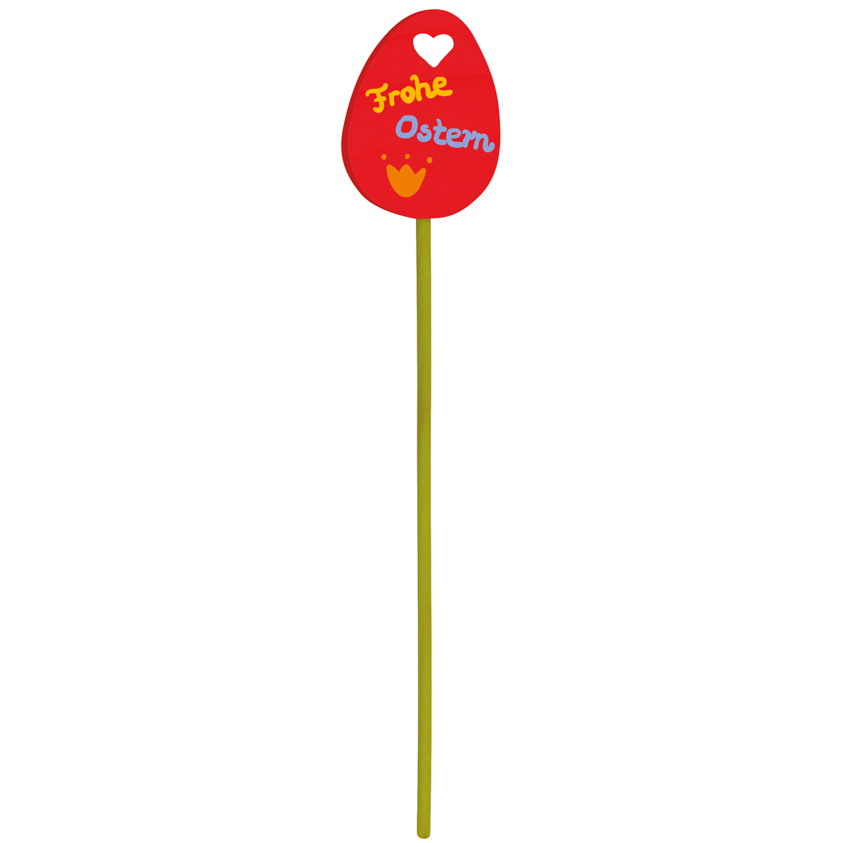 Blumenstecker Ostern 12er Set, 12 Motive, Stab ca. 20 cm