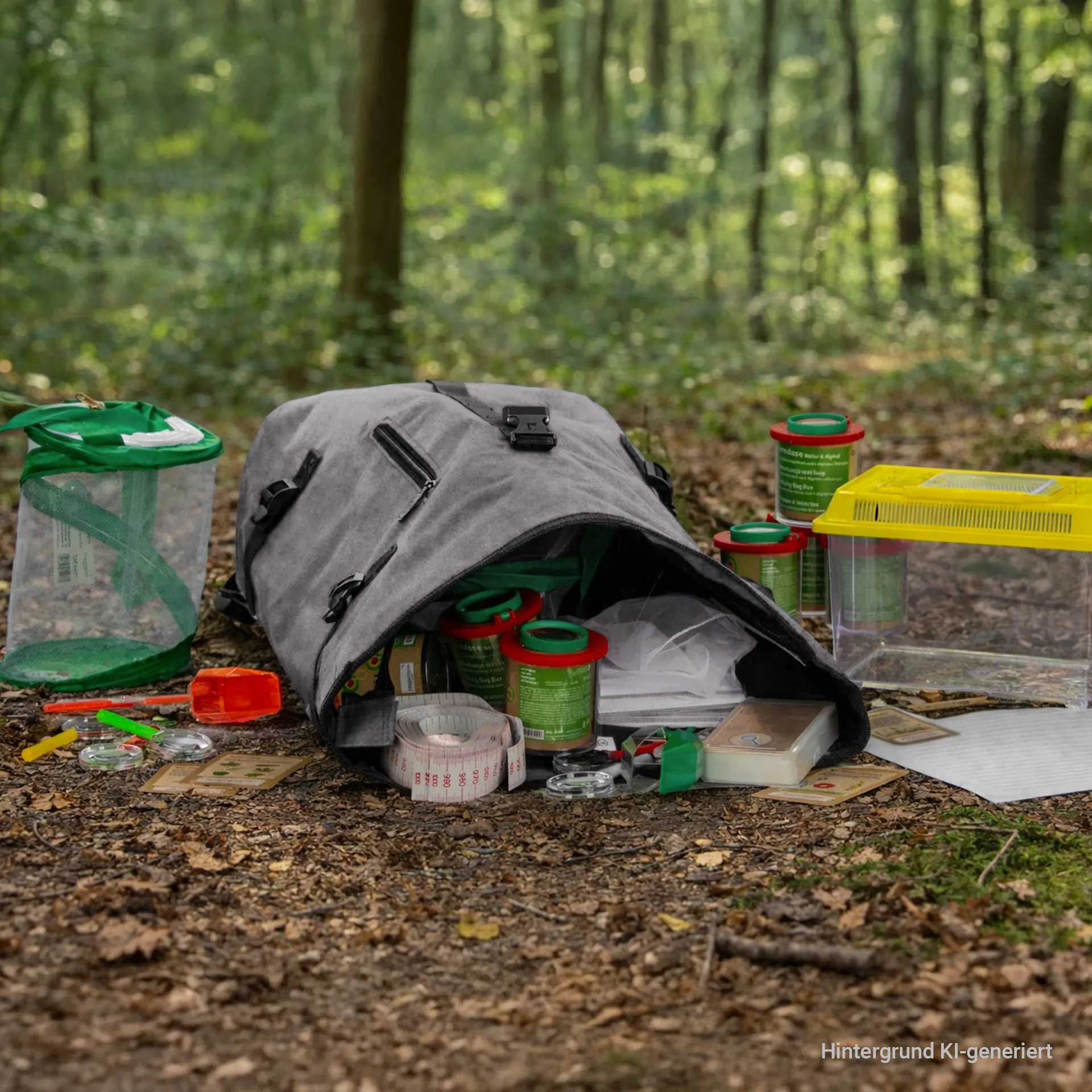 Forscher-Rucksack Natur, Klassensatz, 38-tlg.