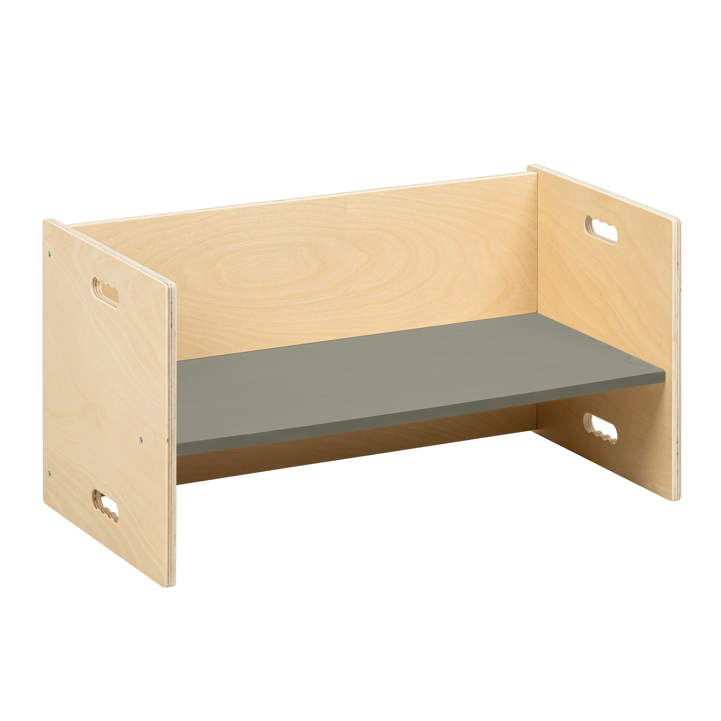 Kubenbank 72 x 36 cm, Fjordgrün – Sitzbank und Tisch