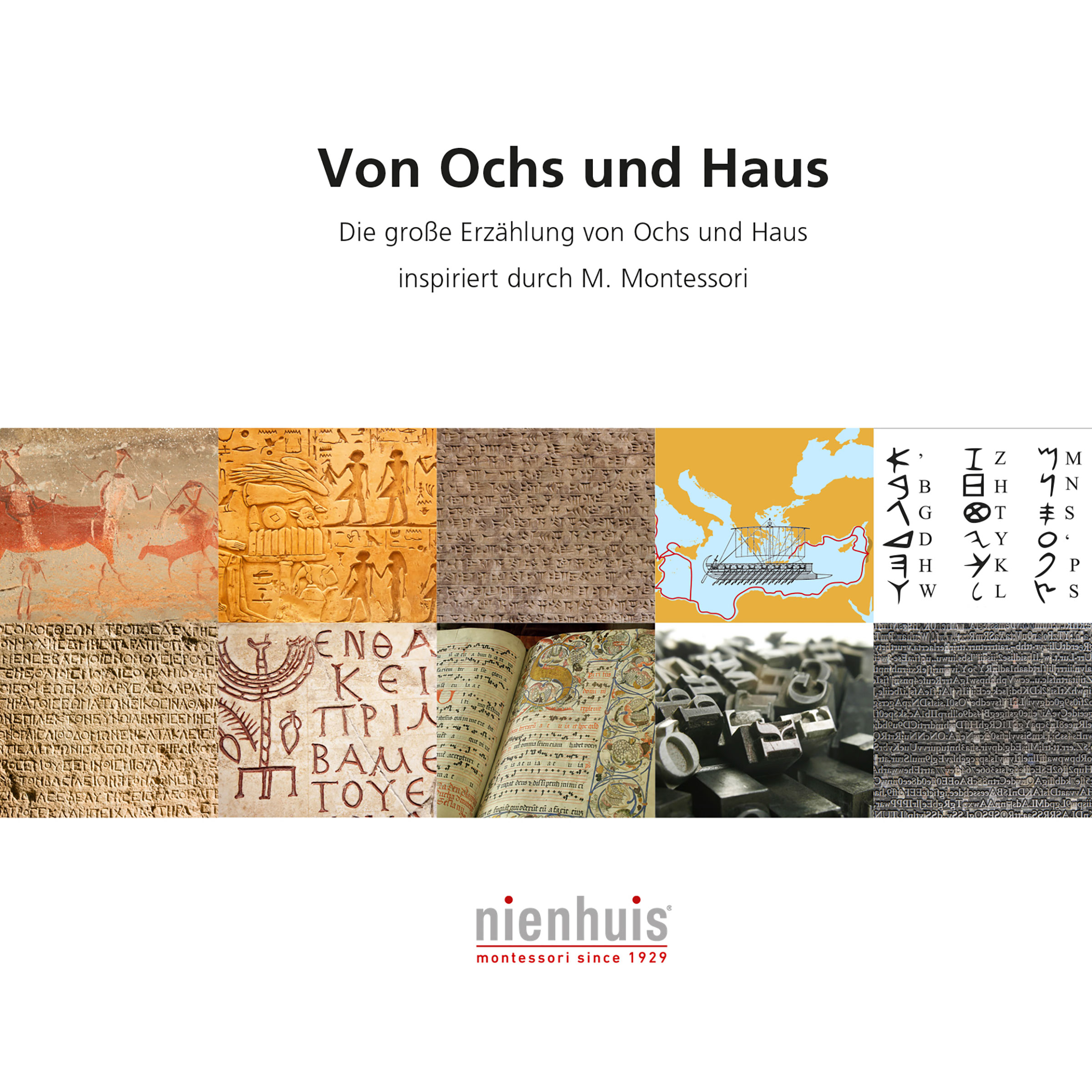 Kosmisches Leseheft: Von Ochs und Haus - Montessori
