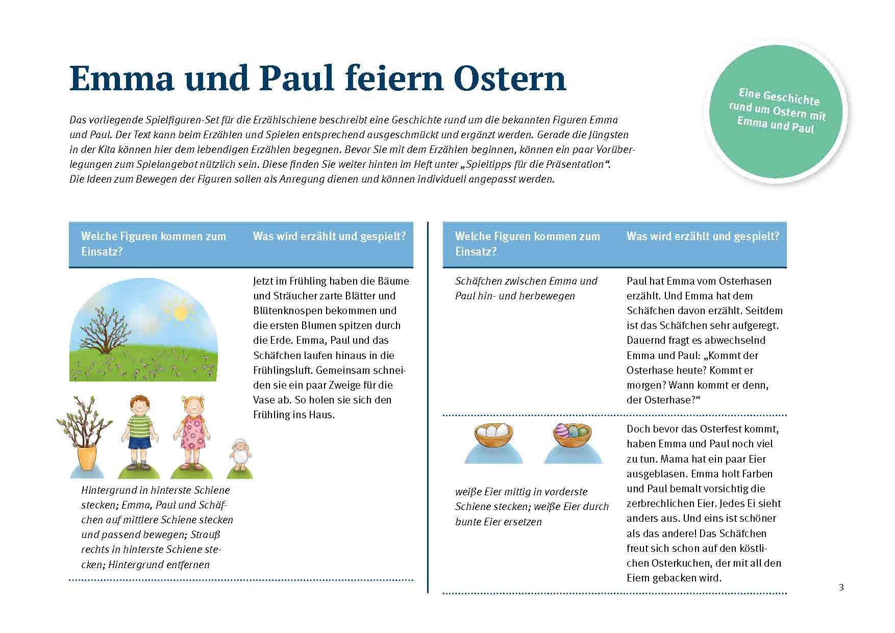 Emma und Paul feiern Ostern, 1-5 Jahre