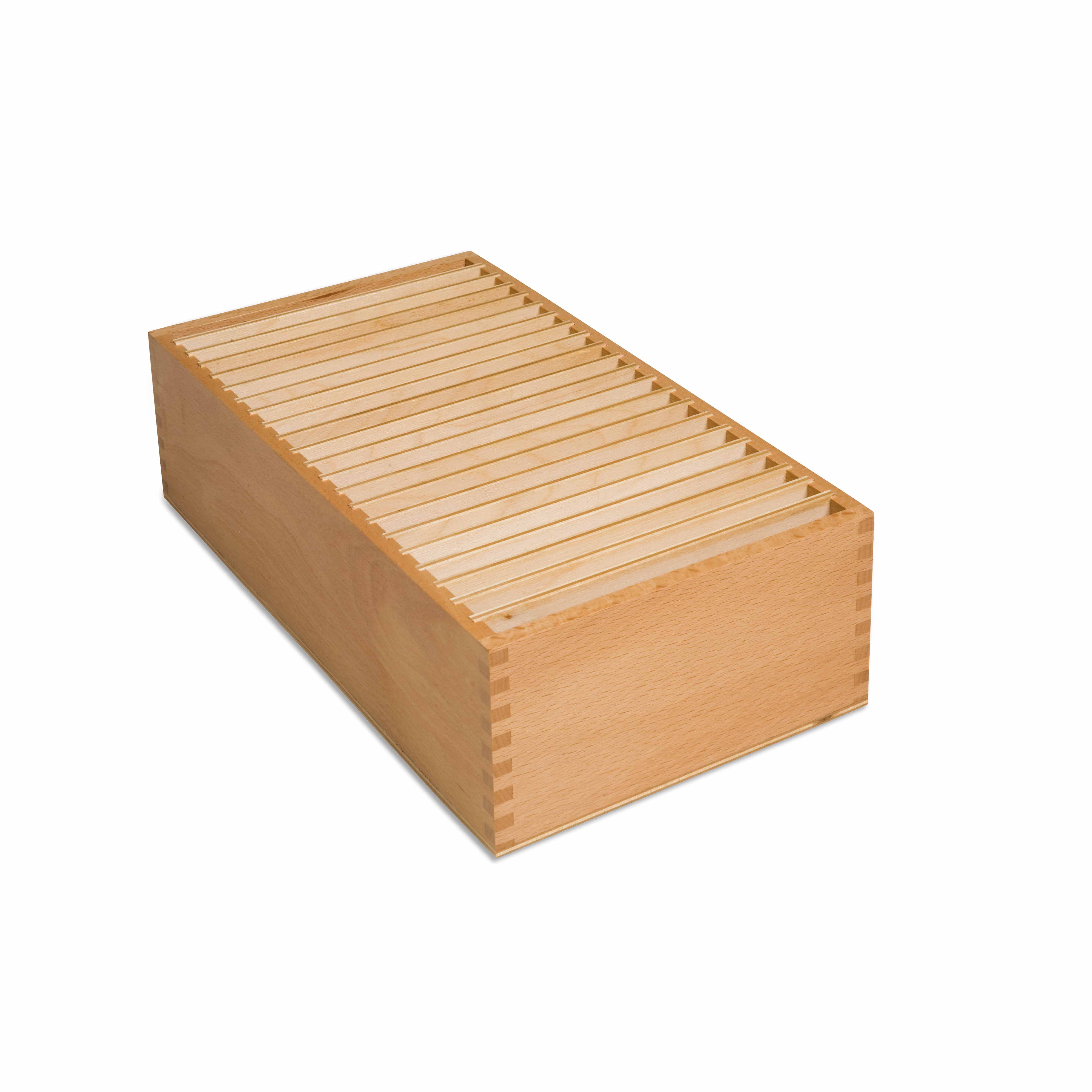 Kasten für Botanischen Kartensatz: Serie 2 - Montessori Biologie