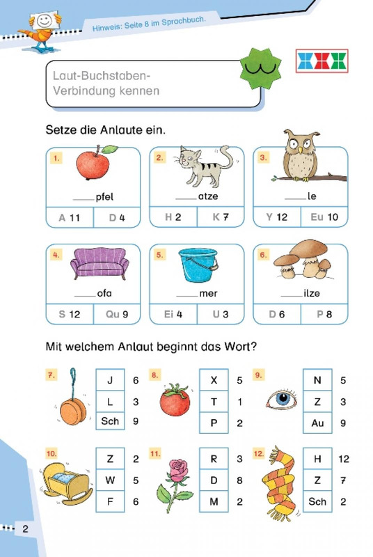 miniLÜK Karibu-Sprachheft, 2. Klasse