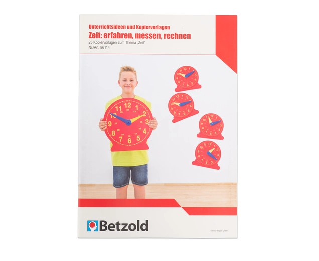 Großes Klassen-Set Uhren, 5-9 Jahre