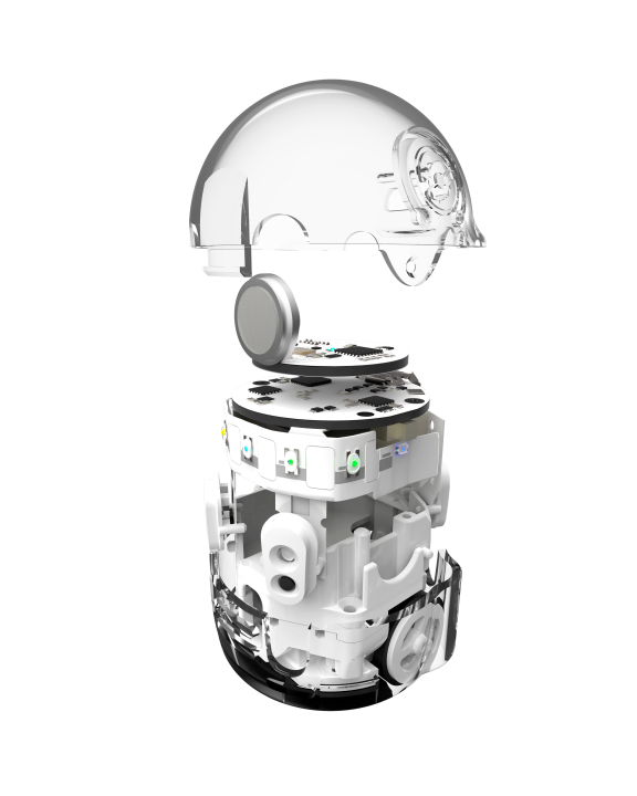 Ozobot Evo Programmierroboter, Starter Set, einzeln, mit App-Steuerung, ab 8 Jahren