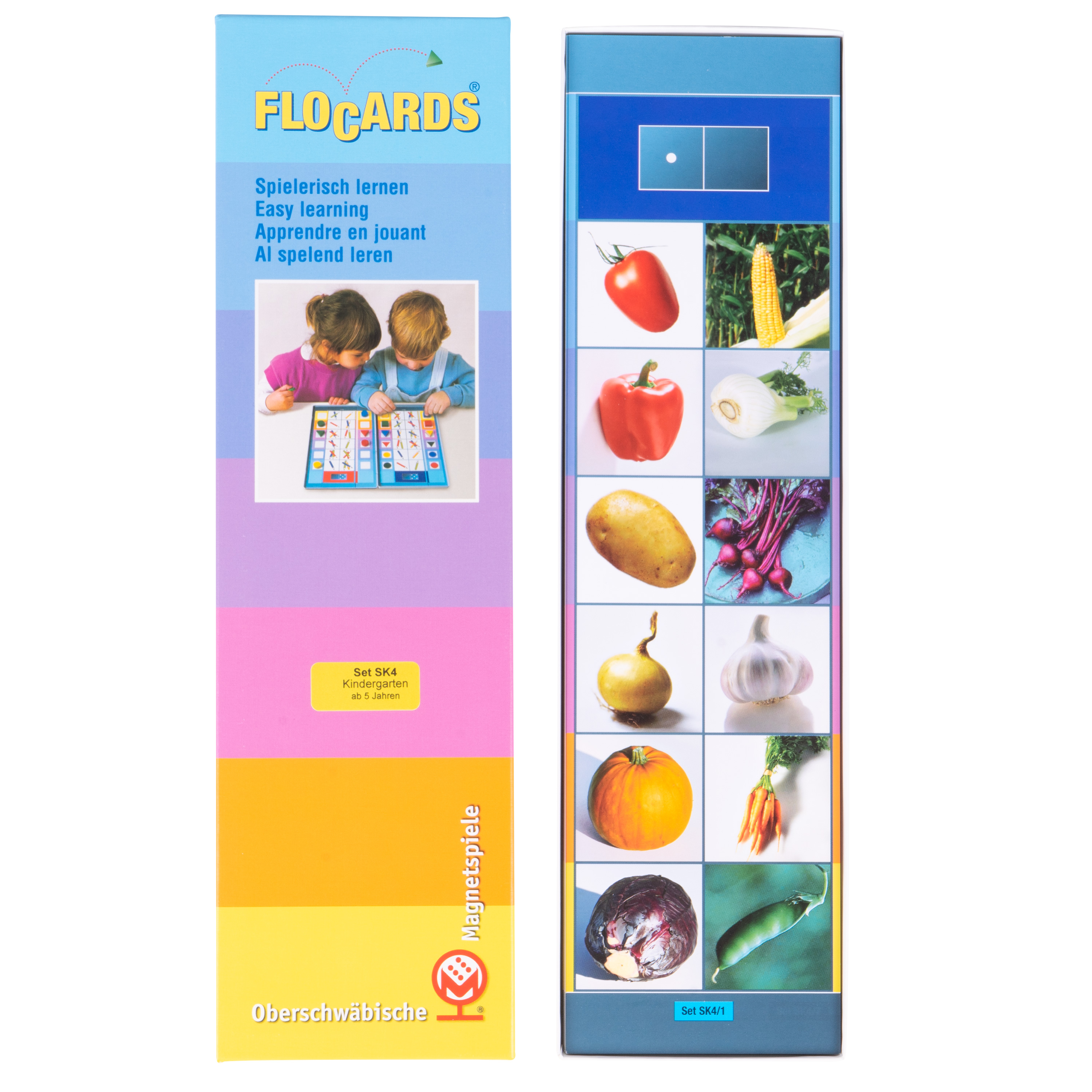 Lernkarten, Flocards Vorschule SK4, Naturkunde, 24-teilig