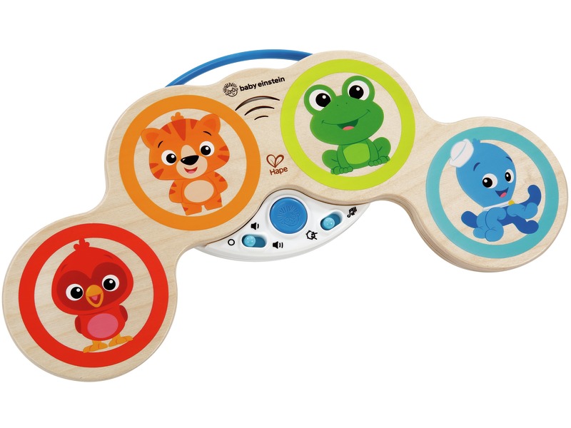 Sensorik-Trommel Magic Touch für Babys aus Holz, ab 6 Monaten