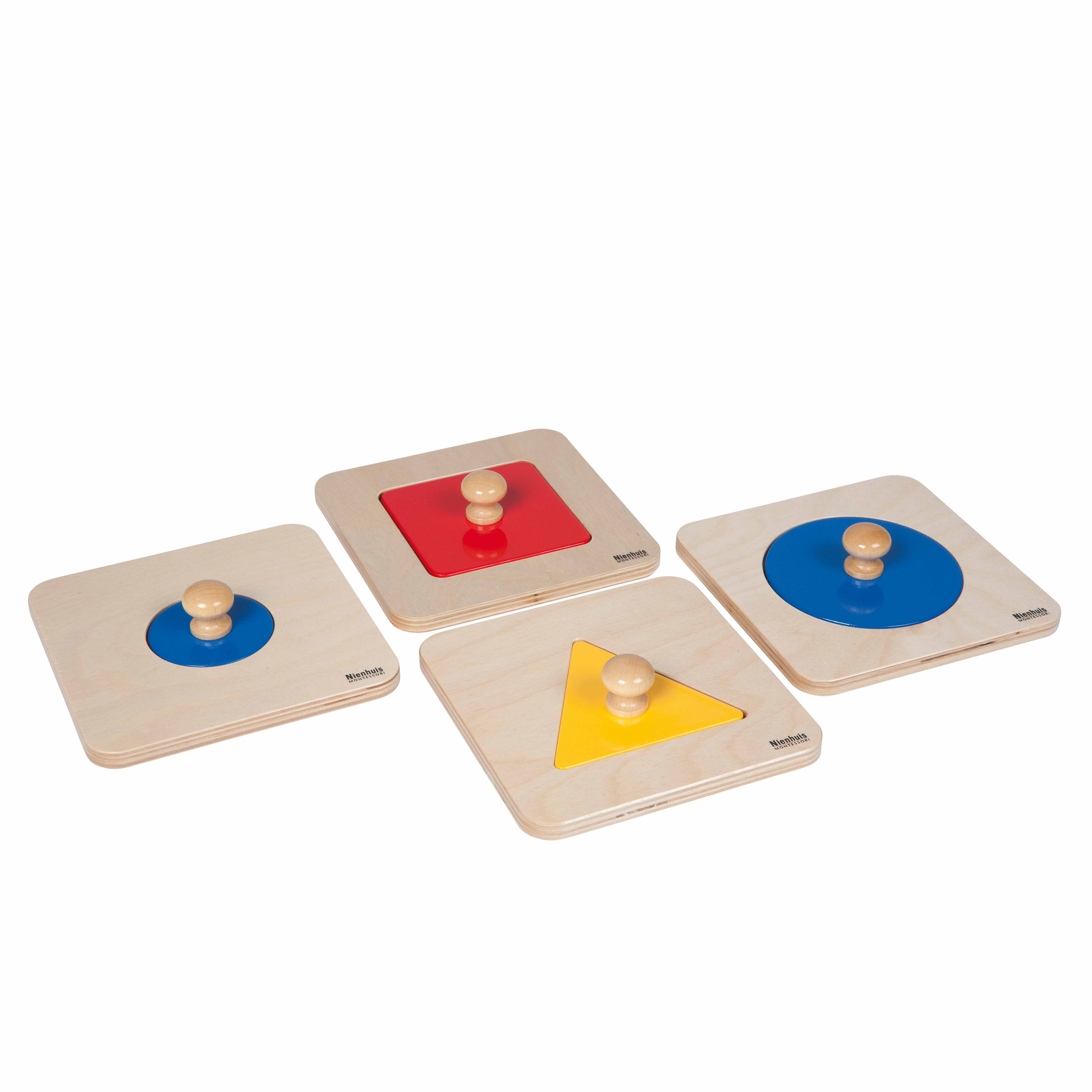 Puzzlesatz mit einzelnen Figuren - Montessori Bewegung