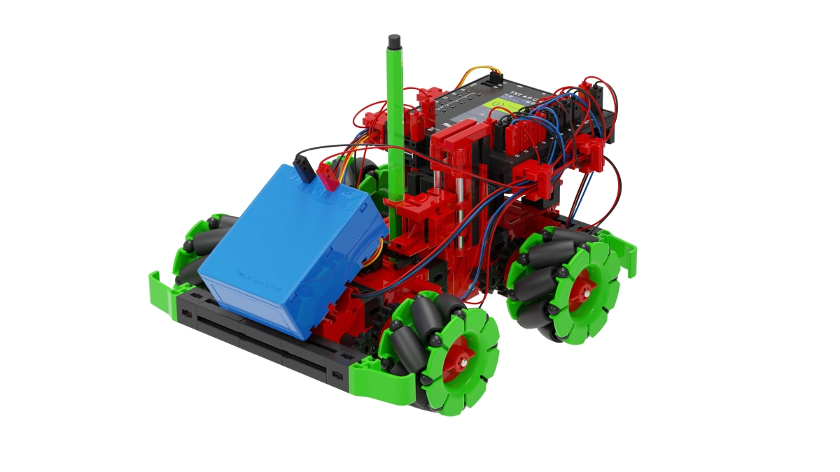fischertechnik SC Ultimate AI Add On: Mobility, Erweiterungsset Autonomes Fahren für STEM Coding Ultimate AI