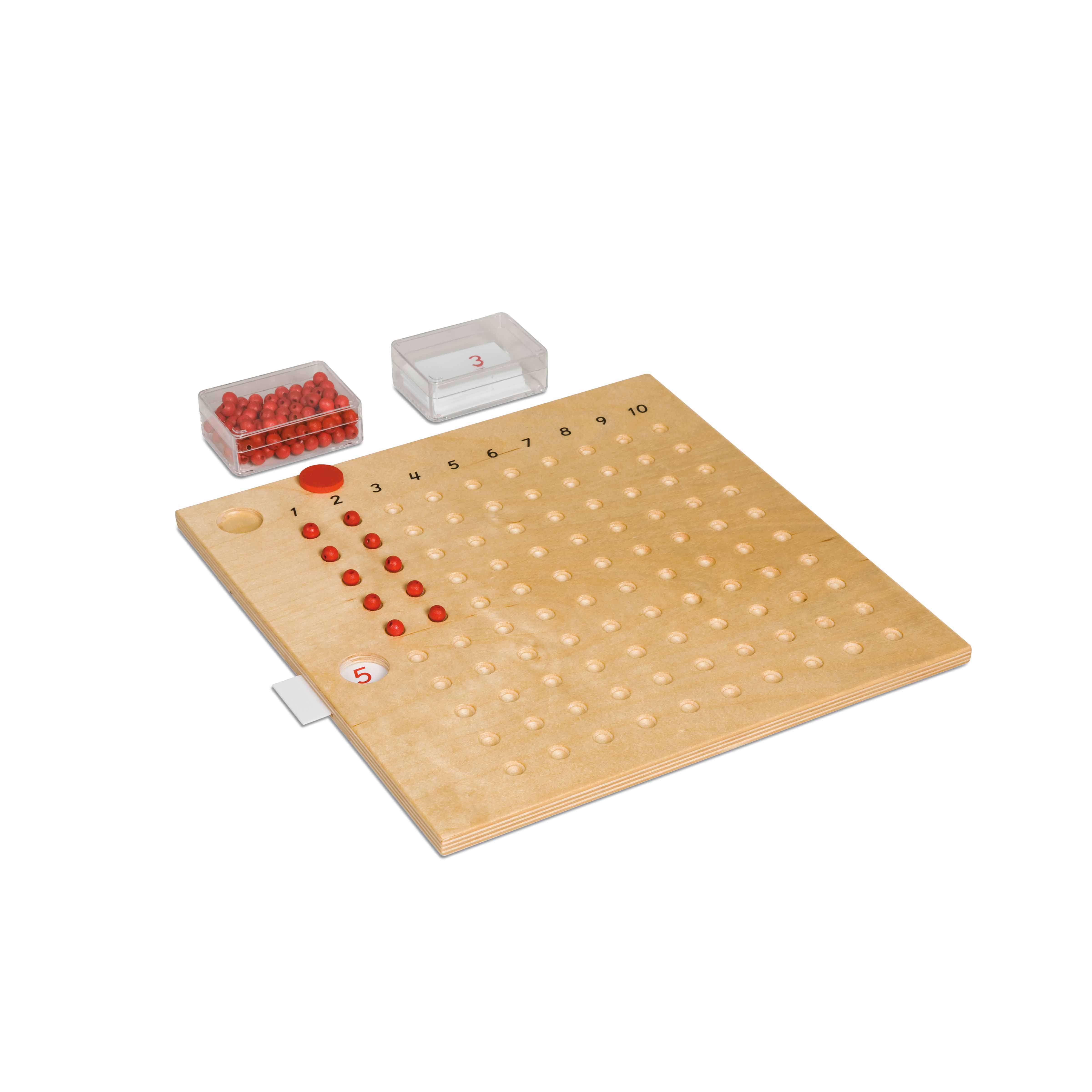 Kleines Multiplikationsbrett - Montessori Mathematik