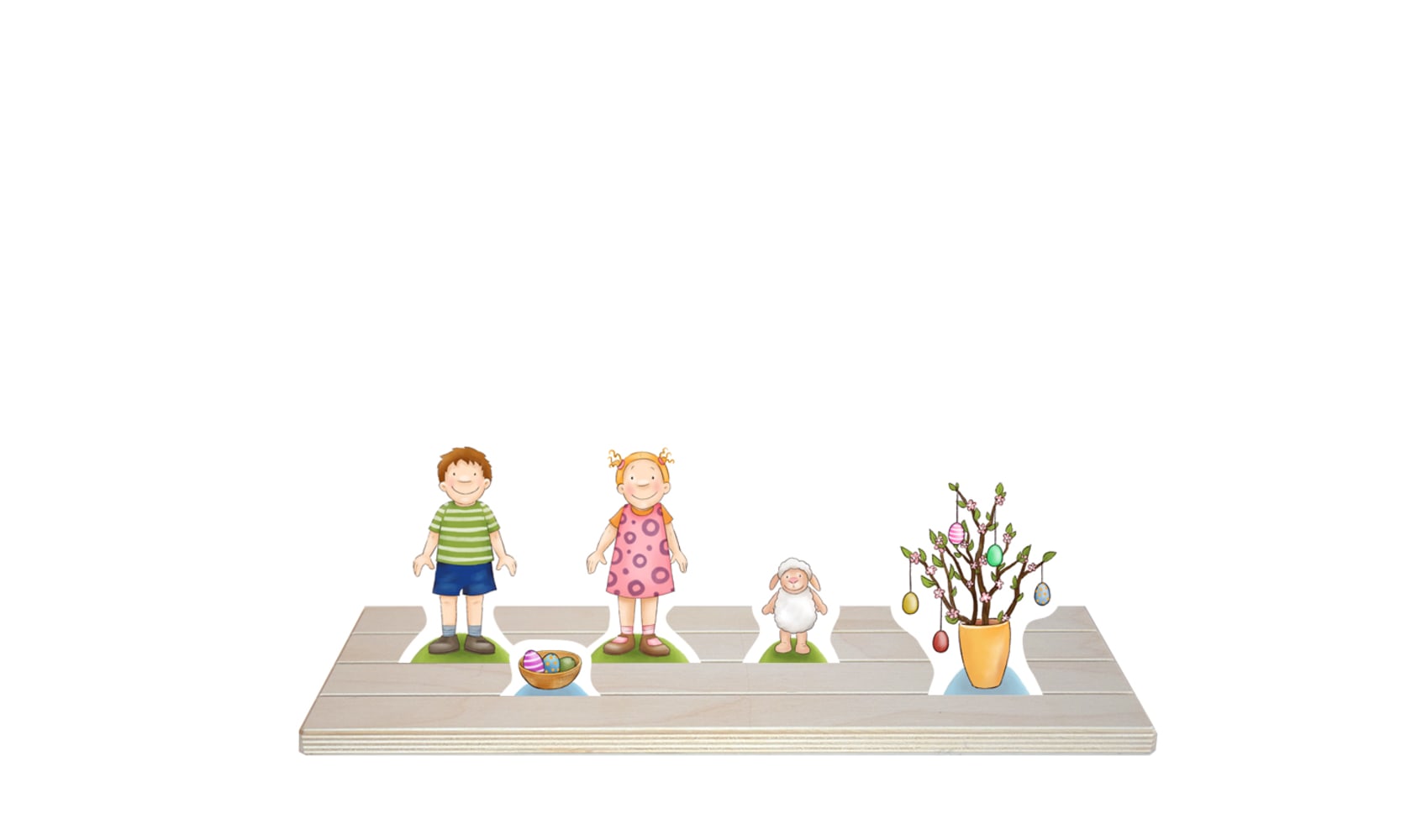 Emma und Paul feiern Ostern, 1-5 Jahre