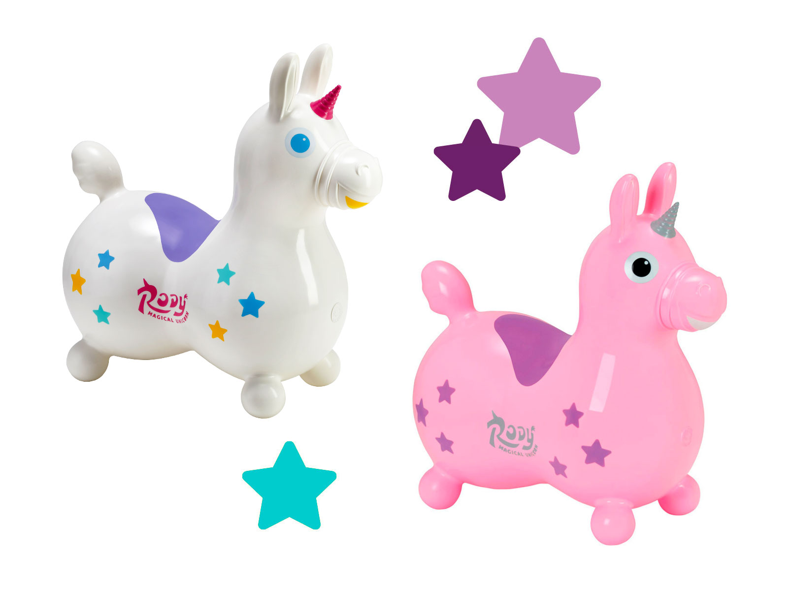 Hüpftier Gymnic Rody Magical Unicorn, light pink