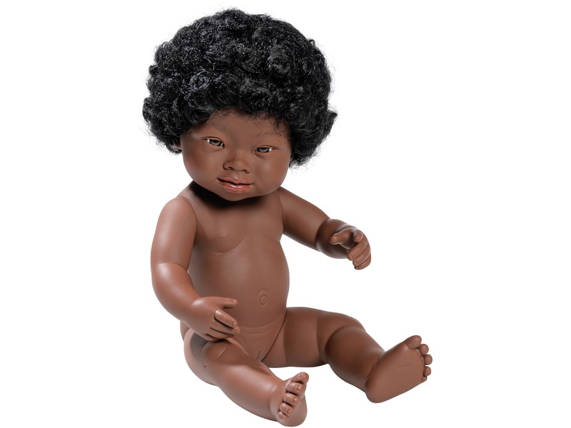 Puppe Chloé mit Downsyndrom, 38 cm, Inklusion und Vielfalt, ab 10 Monaten
