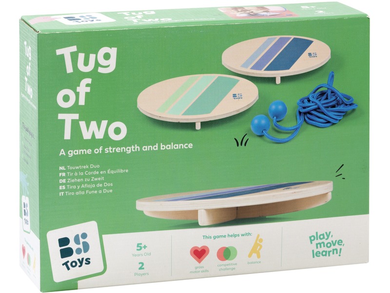Gleichgewichtsspiel Tug of Two, Balance- und Tauziehspiel, ab 5 Jahren