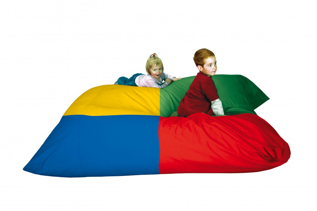 Riesen-Kuschelkissen FARBIG, 200 x 200 x 30 cm