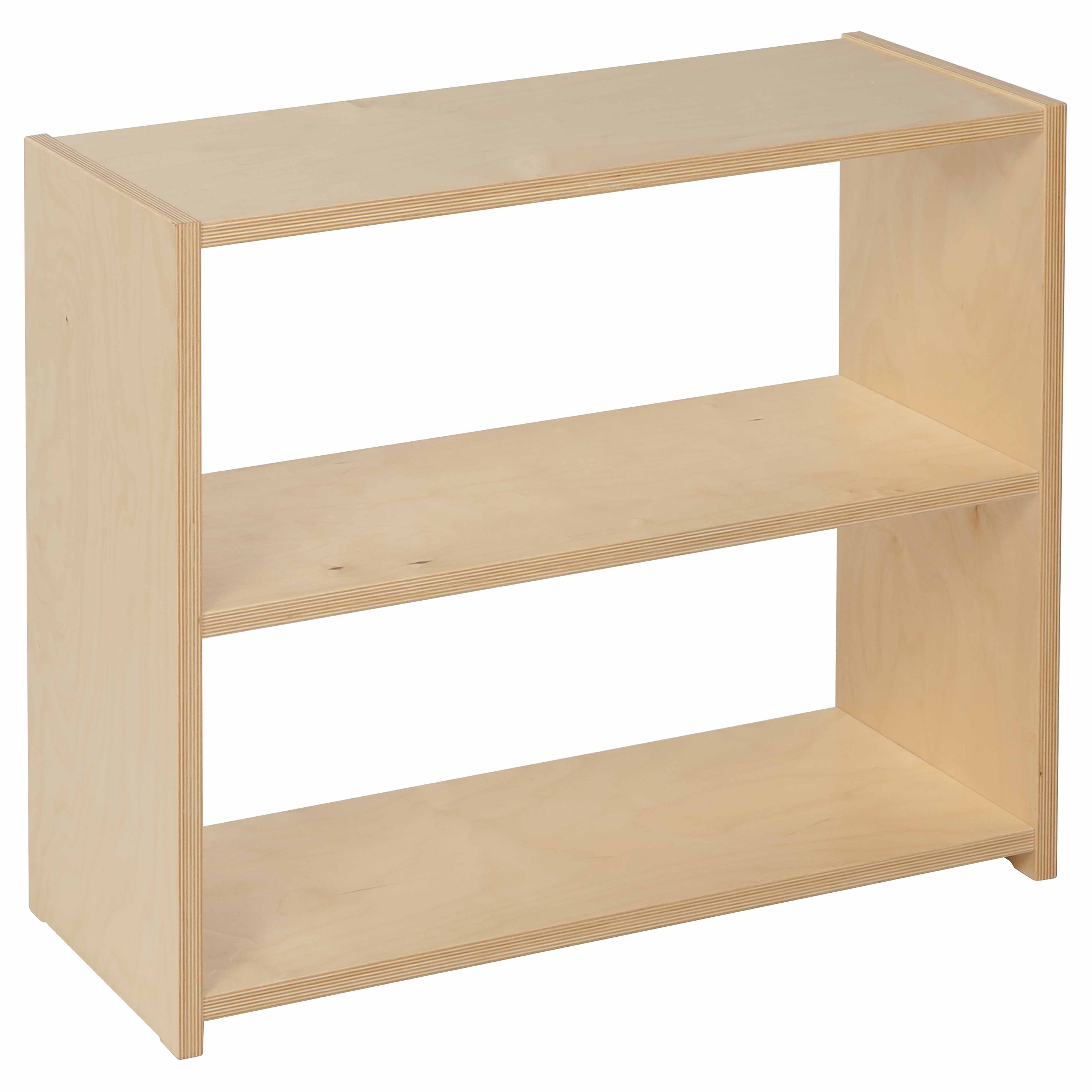 Kleinkindschrank mit 2 Brettern - 73,5 x 30 x 64 cm - Montessori Frühkindliche Entwicklung