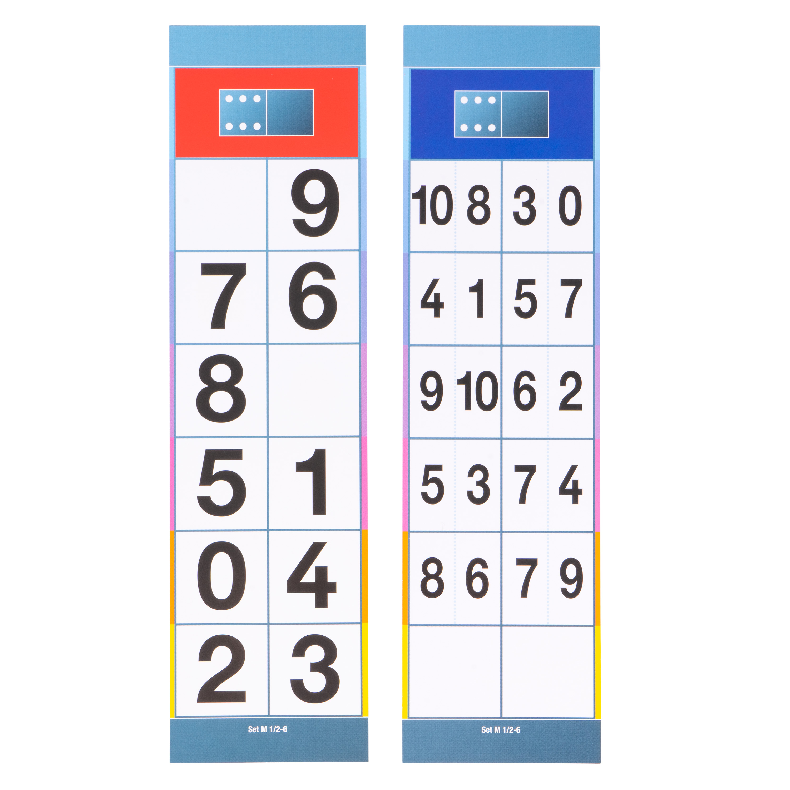Lernkarten, Flocards Grundschule, Mathematik M2, Zählen, Vergleichen, Addieren, Subtrahieren, 24-teilig