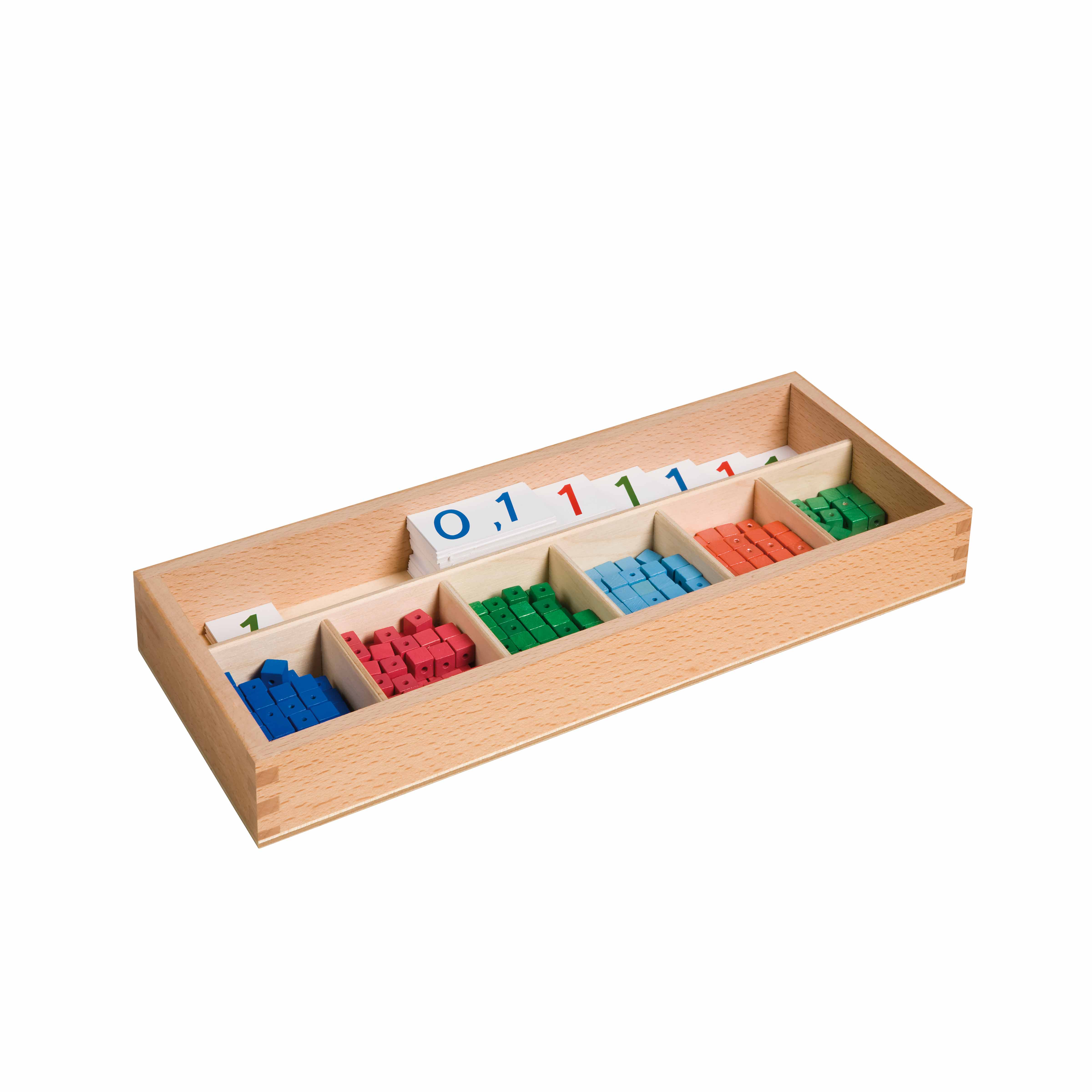 Dezimalbruchrechenkasten - Montessori Mathematik