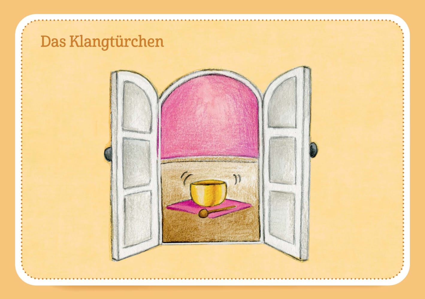 30 Klang-Yoga-Bildkarten, 4-10 Jahre