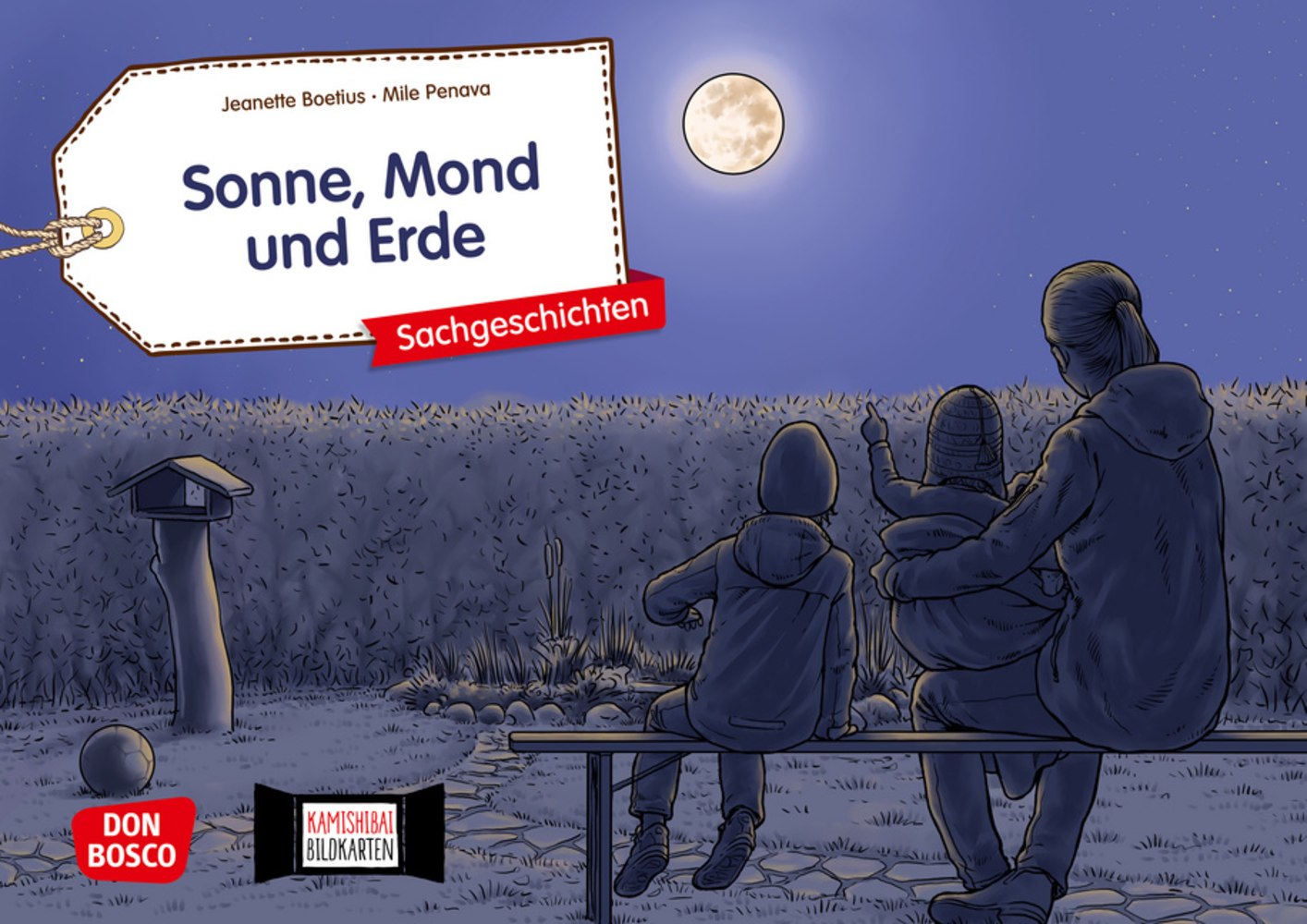 Kamishibai Bildkartenset - Sonne, Mond und Erde, 4-8 Jahre
