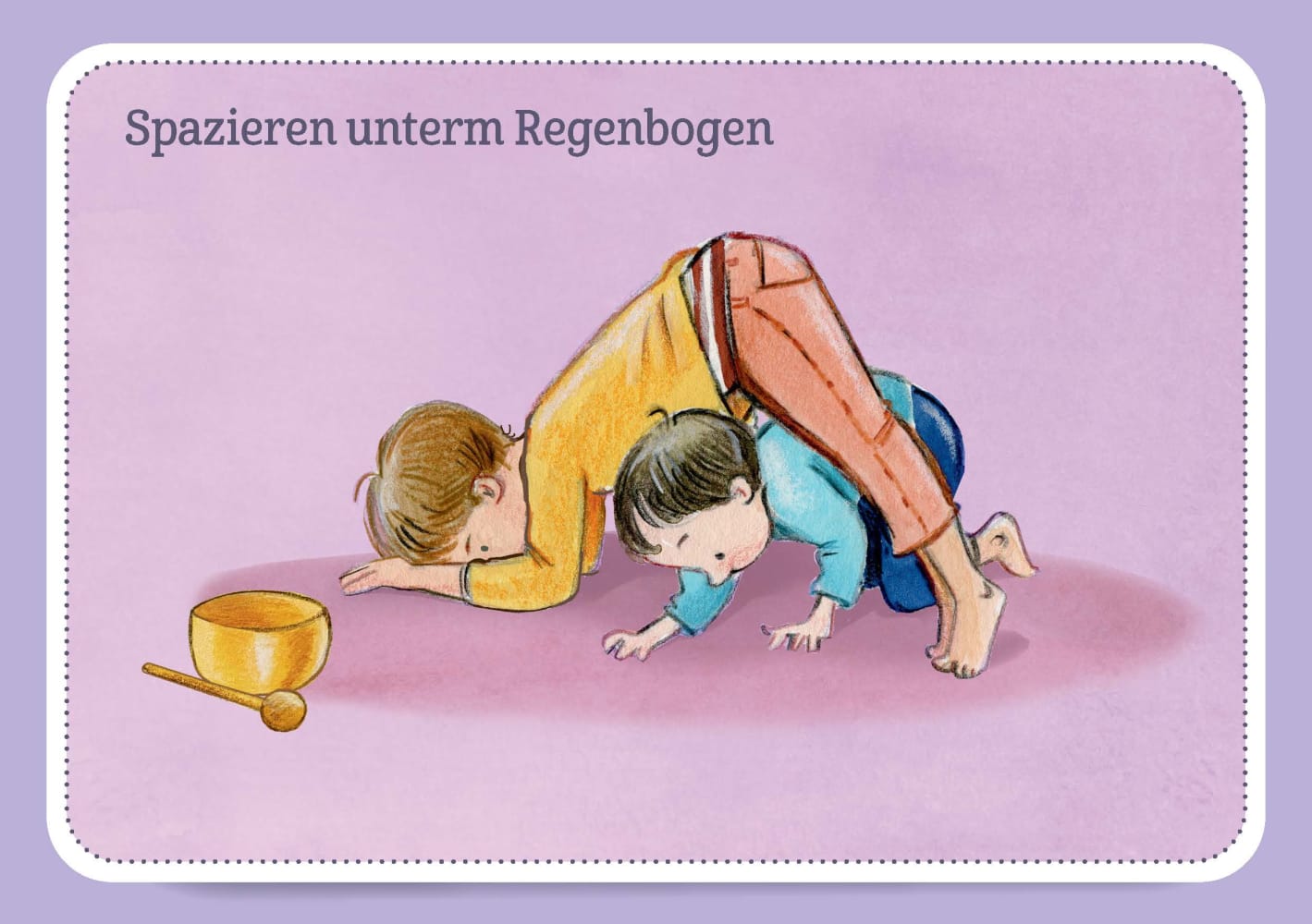 30 Klang-Yoga-Bildkarten, 4-10 Jahre