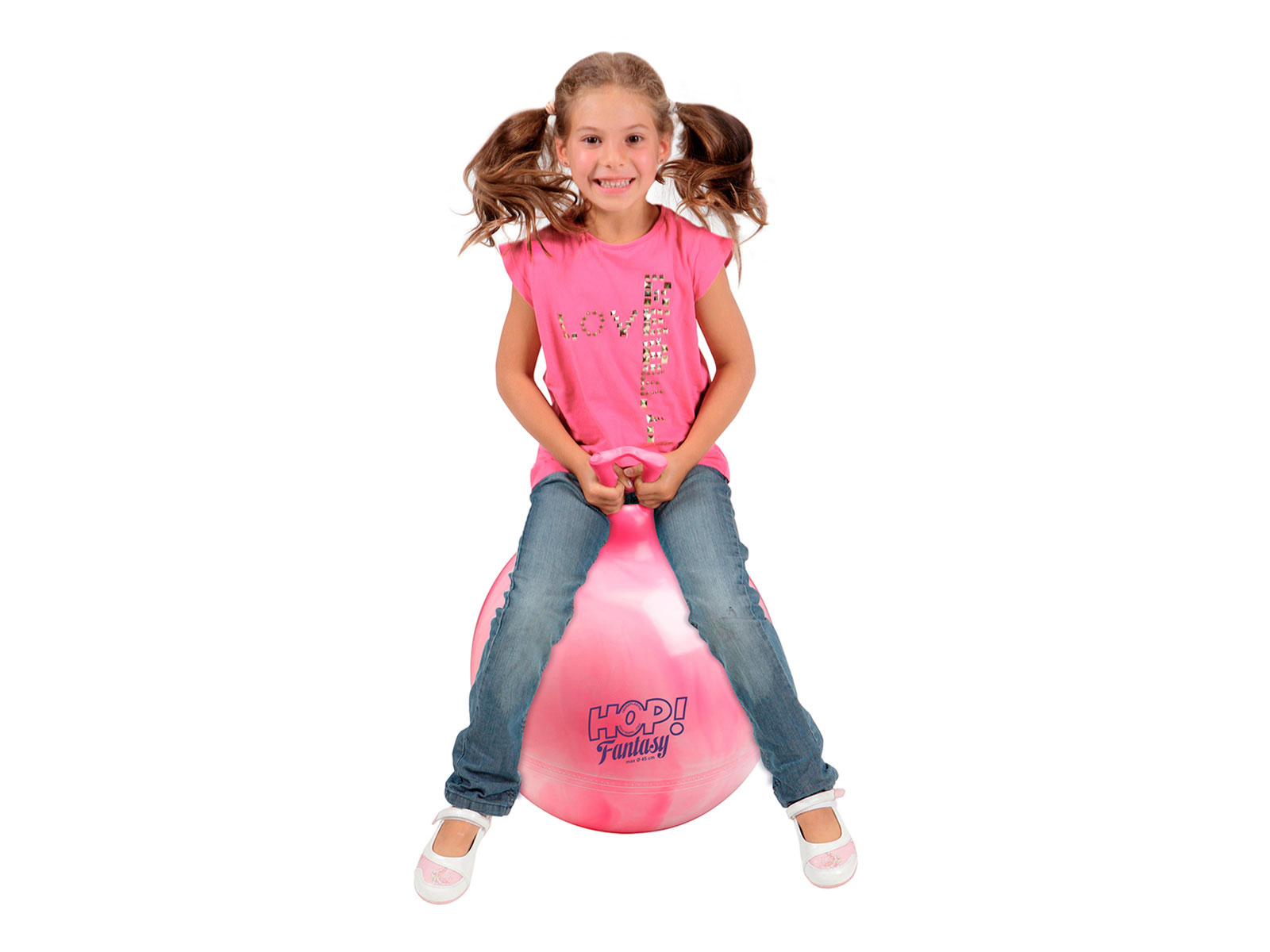 Hüpfball Gymnic Hop Fantasy, Ø 45 cm, lollipop pink