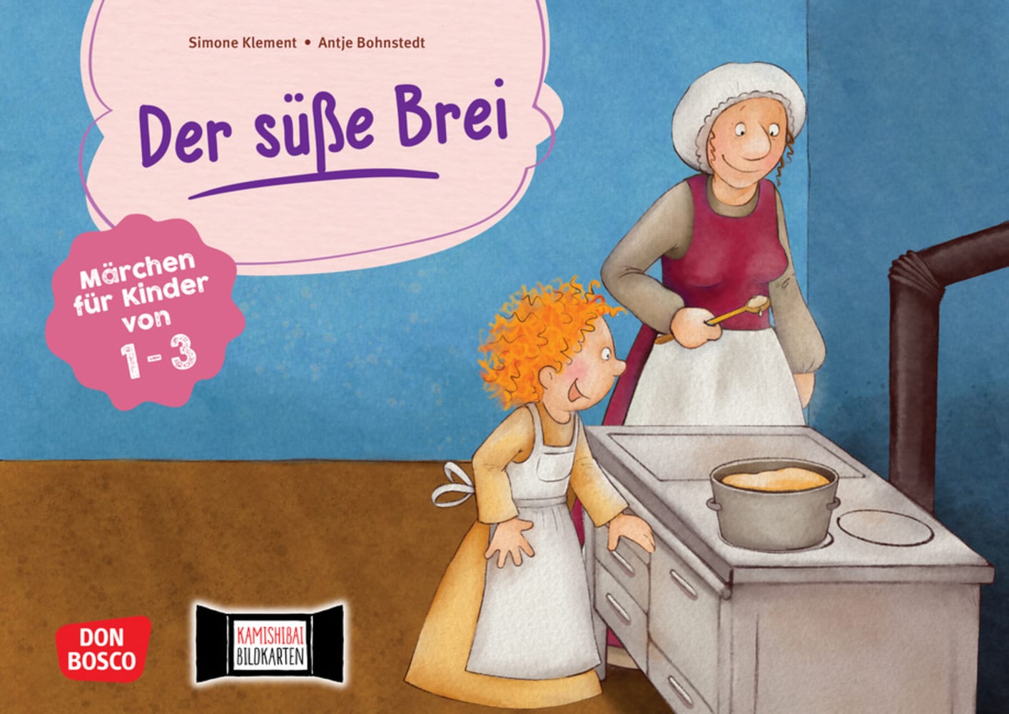Kamishibai Bildkartenset Der süße Brei, 1 bis 3 Jahre