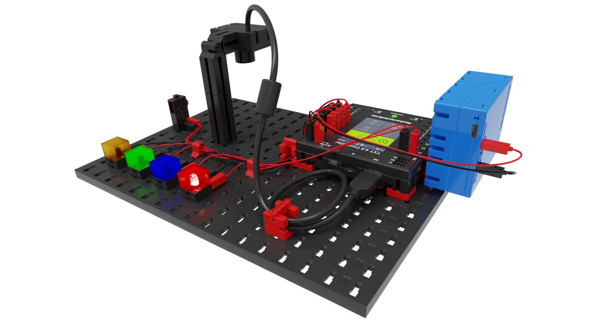 fischertechnik SC Ultimate AI Add On: Vision AI, KI-Erweiterungsset für STEM Coding Ultimate AI