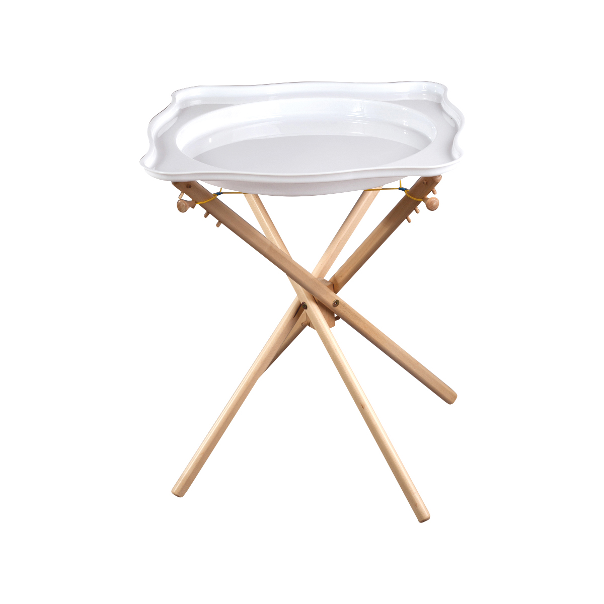 Klappstand, Zubehör für Leuchtkübel, vierfach verstellbar 50-59-65-70 x 54 cm