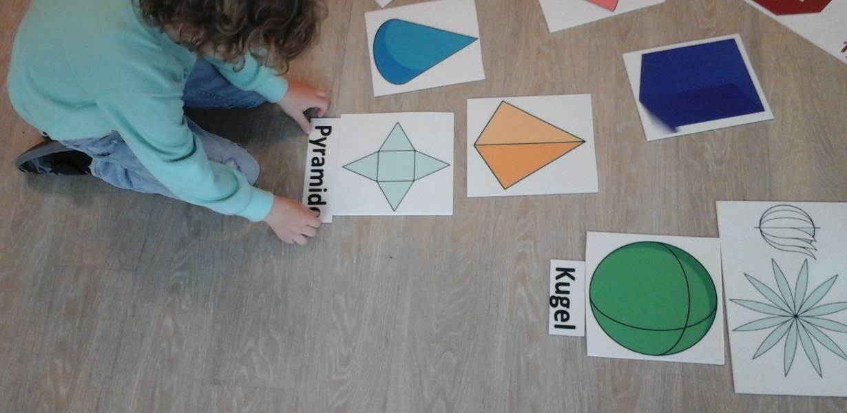 Lernteppich-Set Geometrische Körper