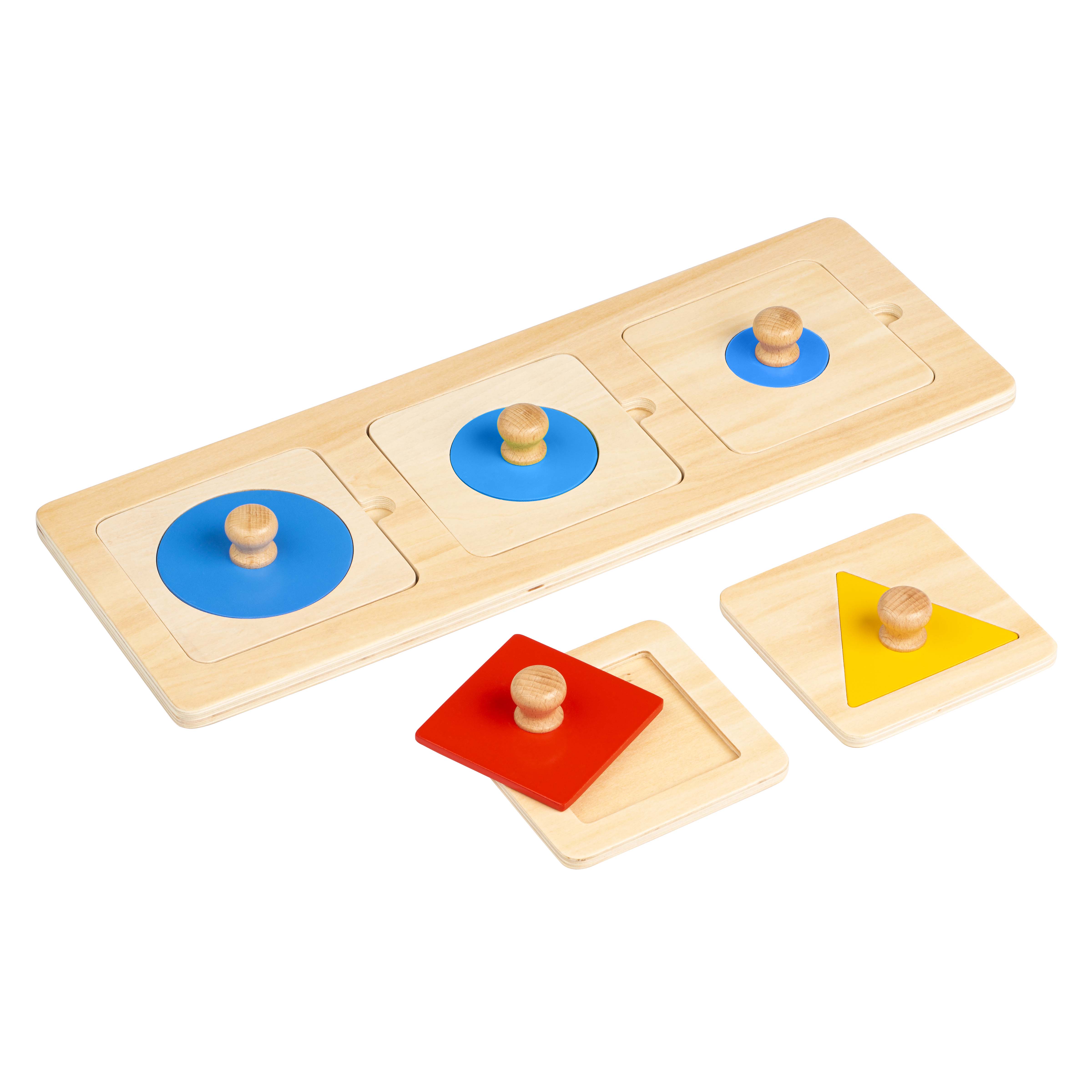 Puzzle die Form – Formenpuzzle aus Holz für Kleinkinder
