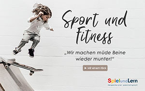 Sportmaterial und Sportspiele zur Förderung der Motorik