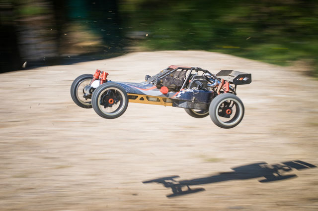 Elektronisches Spielzeug RC Car Rally im Sand