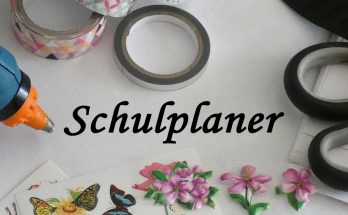 Einen eigenen Schulplaner selbst gestalten