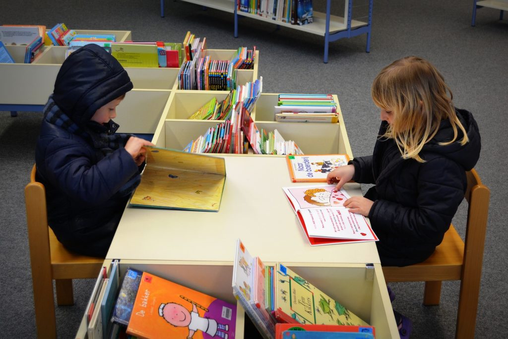 Kinderförderung in der Bibliothek