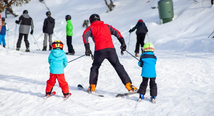 Skifahren mit Kindern - spielundlern.de