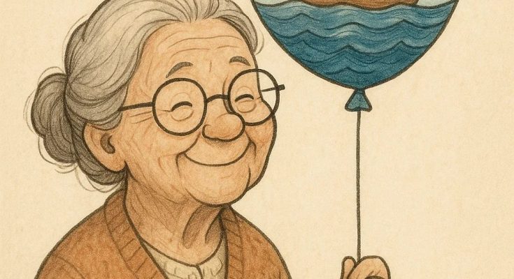 Geschichten für Senioren - Oma mit Luftballon