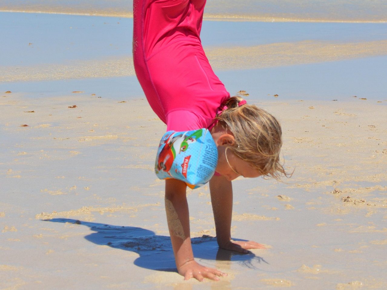 Balance fördern bei Kindern.