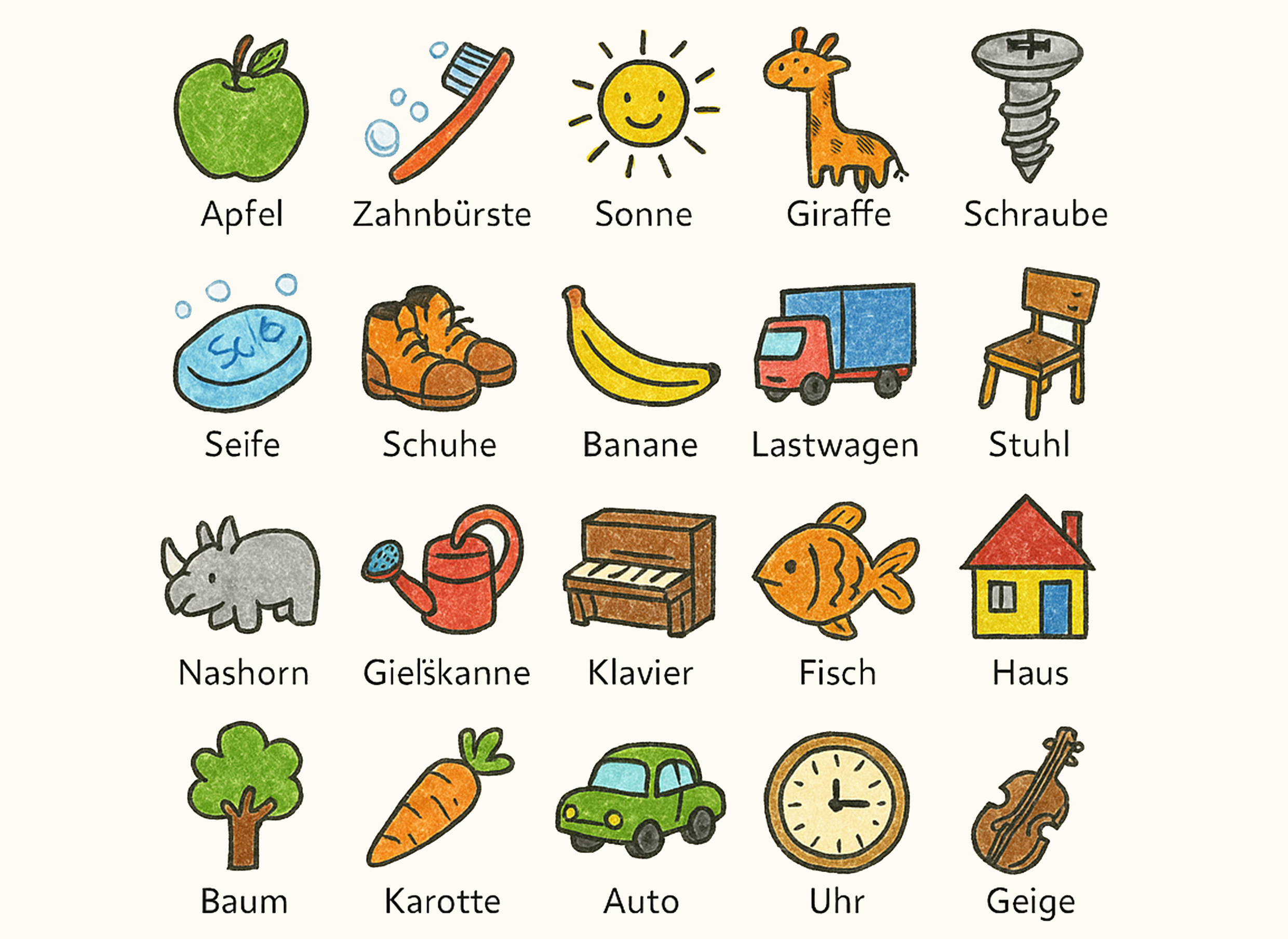 Kinderyoga-Karten